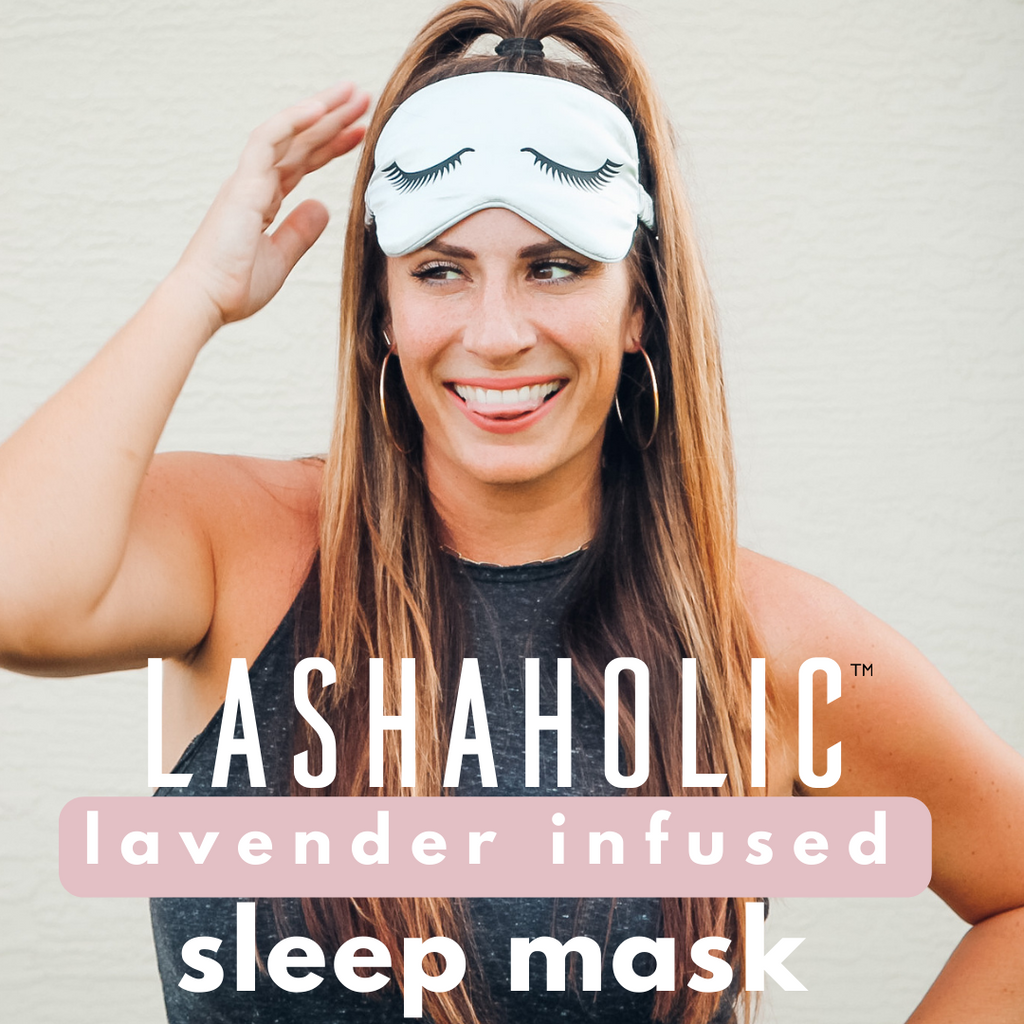 Lashaholic Lavender Infused Sleep Mask